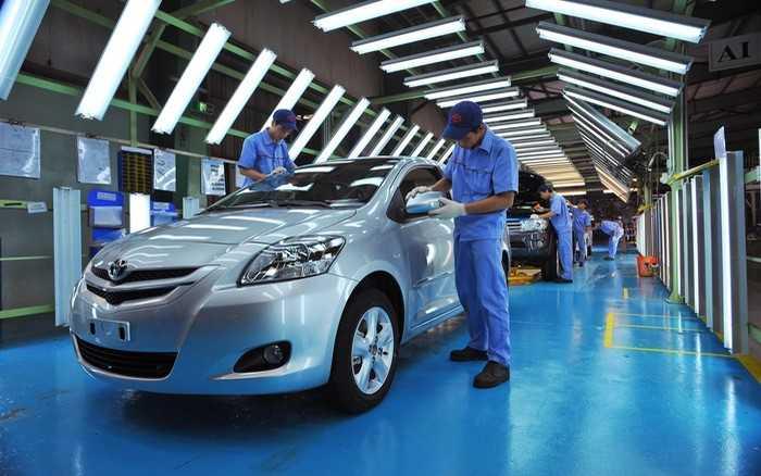 Ô tô sản xuất, lắp ráp trong nước.