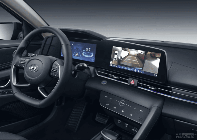Nội thất Hyundai Elantra 2021 tại Trung Quốc