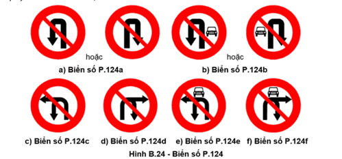 Các loại biển mới theo Quy chuẩn 41:2019.