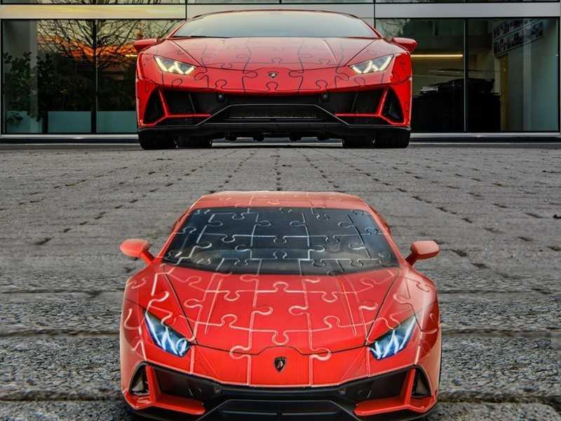 Mô hình lắp ráp 3D Lamborghini Huracan EV
