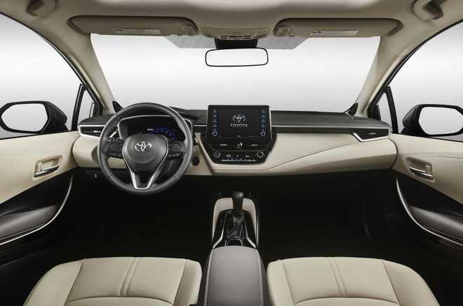 Nội thất Toyota Corolla 2020
