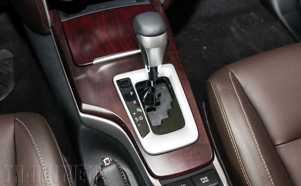 Ký hiệu P-R-N-D/S trên một mẫu xe số tự động của Toyota