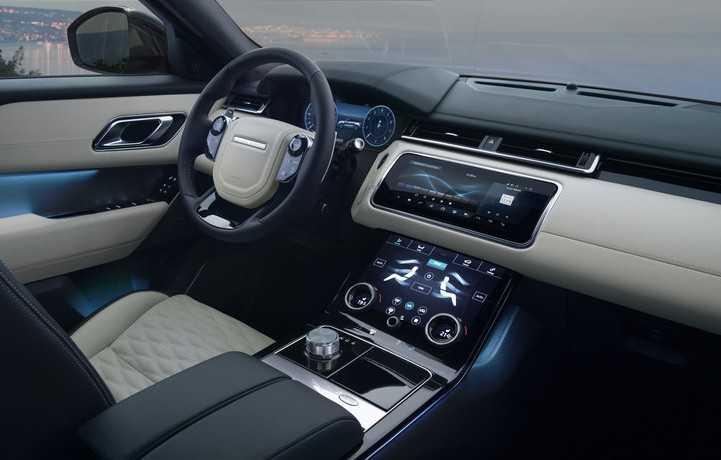Núm xoay cần số của Range Rover Velar