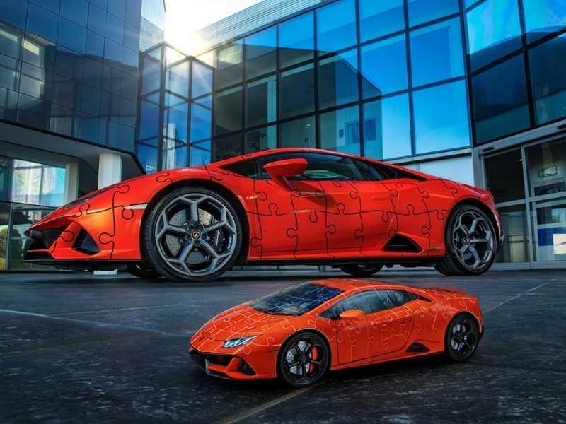 Mô hình lắp ráp 3D Lamborghini Huracan EV