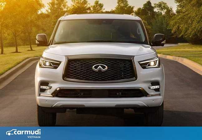 Chiêm ngưỡng SUV cao cấp Infiniti QX80 2021 mới toanh giá từ 1,59 tỷ đồng