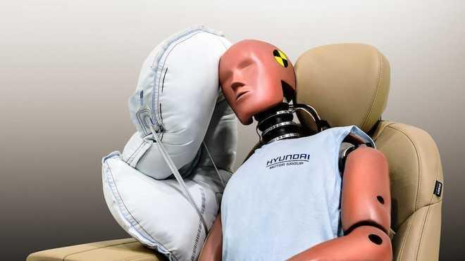 Túi khí bệ trung tâm mới của Hyundai 