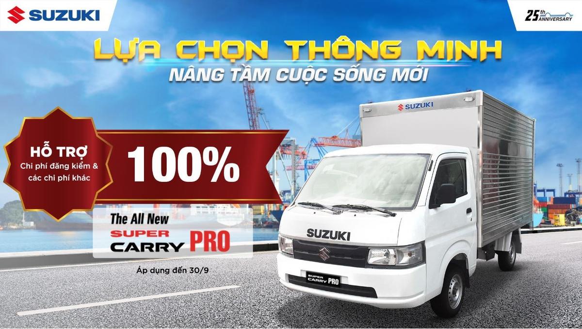 Suzuki bảo hành 3 năm hoặc 100.000 km, miễn phí công bảo dưỡng 3 lần đầu, tần suất bảo dưỡng giảm 33%, theo đó, khách hàng chỉ cần bảo dưỡng tại mỗi 7.500km hoặc 6 tháng, chi phí bảo dưỡng trong 3 năm giảm đến 50%Suzuki bảo hành 3 năm hoặc 100.000 km, miễn phí công bảo dưỡng 3 lần đầu, tần suất bảo dưỡng giảm 33%, theo đó, khách hàng chỉ cần bảo dưỡng tại mỗi 7.500km hoặc 6 tháng, chi phí bảo dưỡng trong 3 năm giảm đến 50%
