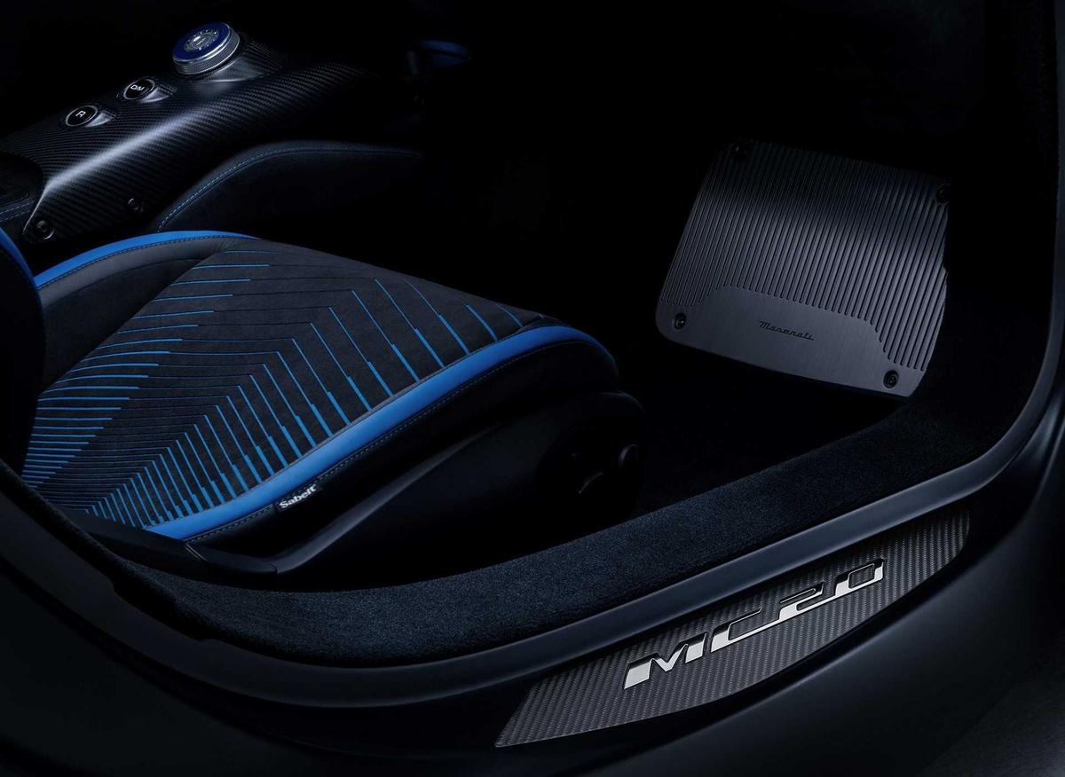 Nội thất Maserati MC20