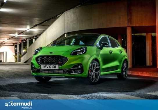 Khám phá phiên bản hiệu suất cao sắp được trình làng của Ford Puma ST