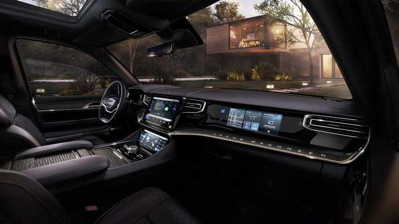 Nội thất Jeep Grand Wagoneer