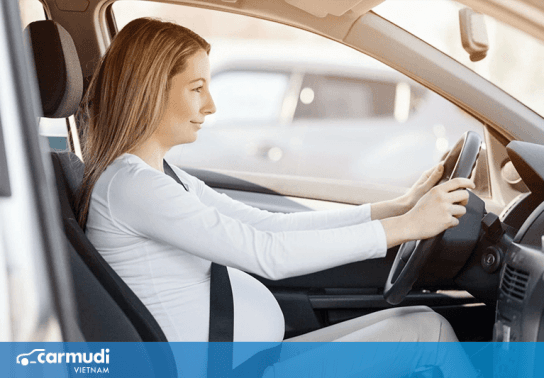 Phụ nữ mang thai khi lái xe cần chú ý những điều này