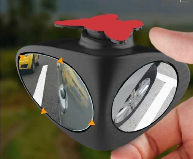 Gương cầu lồi 2 góc cho ô tô