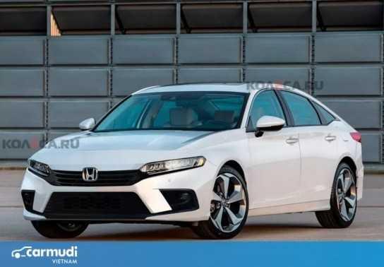 Honda Civic 2022 với ngoại hình trưởng thành hơn trong bản phác thảo