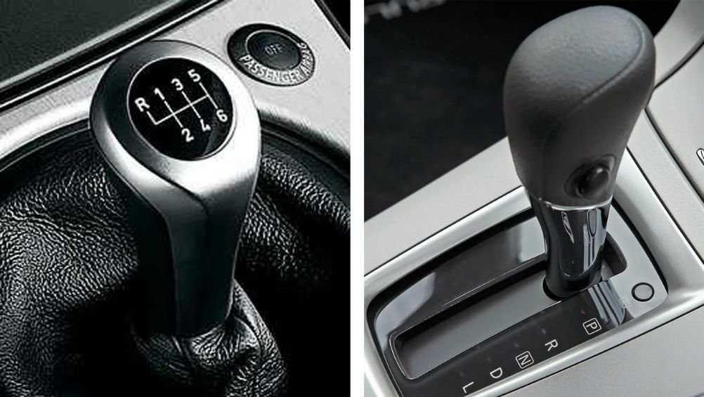 Cơ cấu chuyển số khác nhau