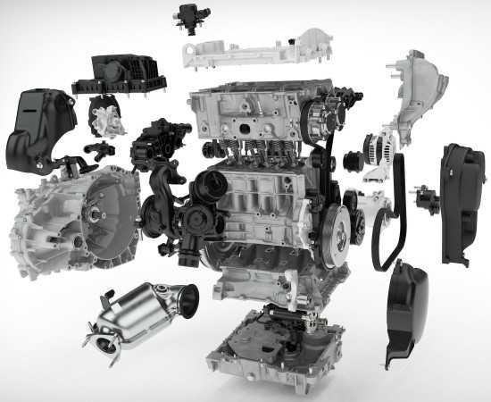 Động cơ ba xilanh của chiếc VOLVO XC40 ra mắt hồi năm 2018