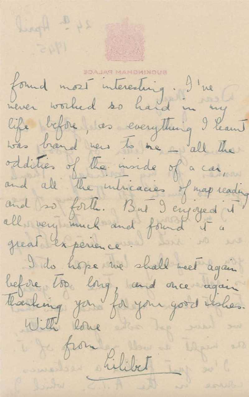 Bức thư của Nữ hoàng Elizabeth II