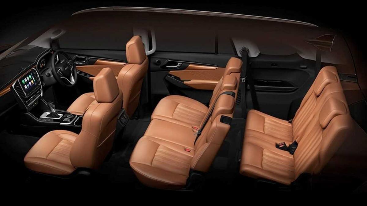 Nội thất Isuzu MU-X 2021