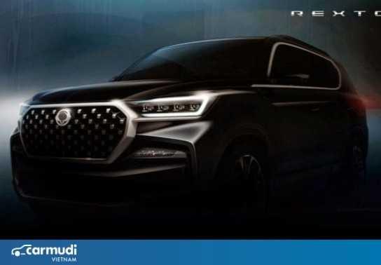 Chờ đón SUV Ssangyong Rexton 2021 cạnh tranh cùng Hyundai Santa Fe