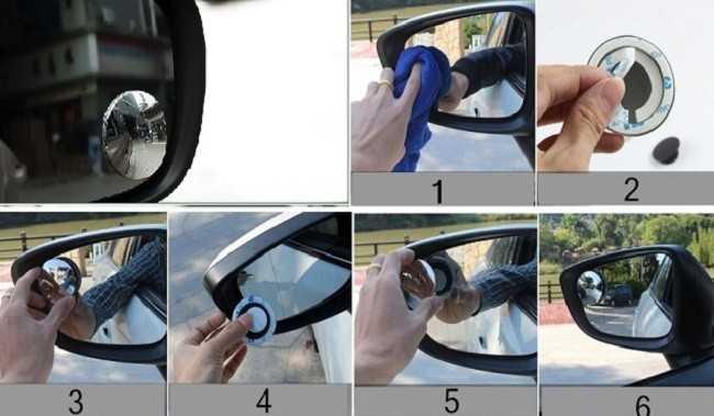 Cách lắp gương cầu lồi ô tô
