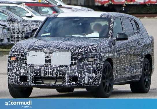 Dự đoán ngoại hình BMW X8 dưới lớp nguỵ trang kín mít