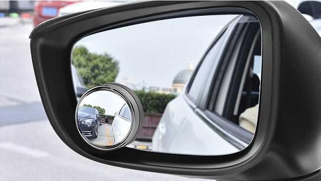 Gương cầu lồi ô tô có khung viền bạc 50mm