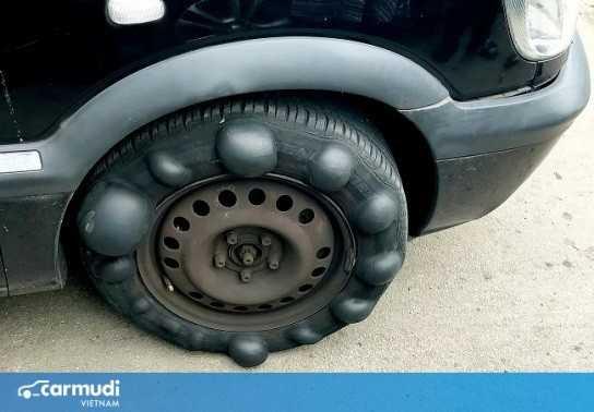 "Chăm sóc" lốp như thế nào để lốp không bị phù?