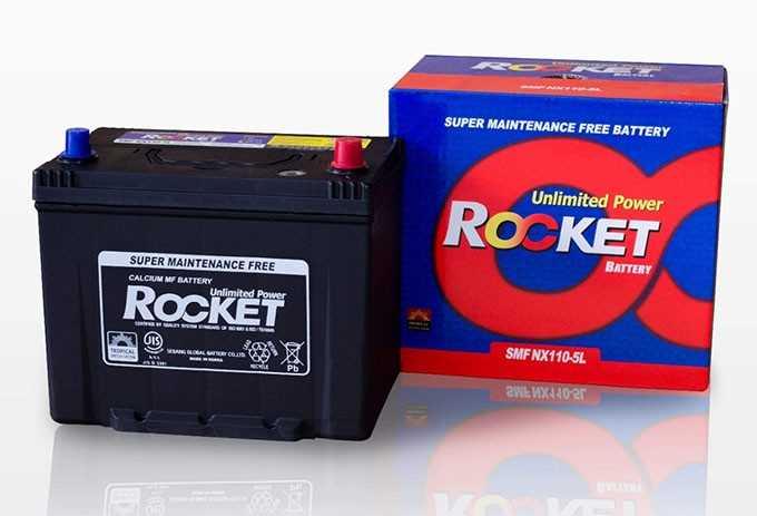 Ắc quy Rocket mã NX110-5/L dung lượng 70Ah
