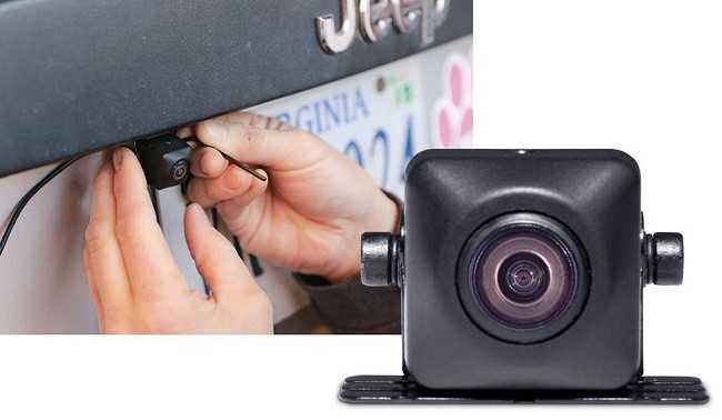 Xác định vị trí lắp cho camera lùi xe tải