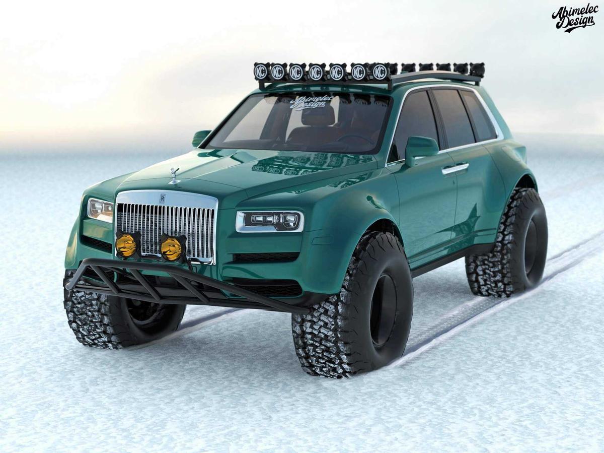 Rolls-Royce Cullinan offroad