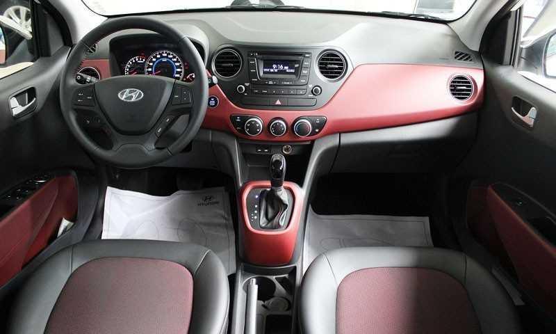 Nội thất Hyundai Grand i10 sedan