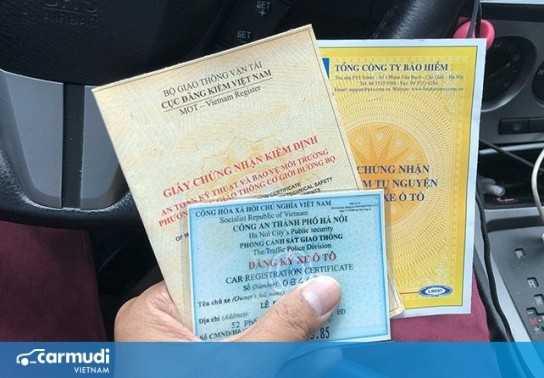 Mức xử phạt lỗi không mang giấy tờ xe mới nhất 2020