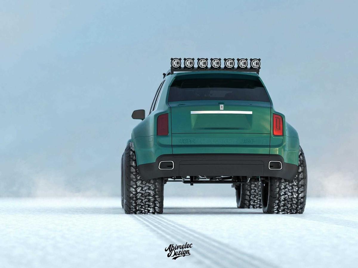 Rolls-Royce Cullinan offroad