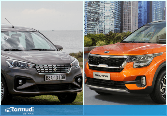 Xe cho gia đình: chọn Kia Seltos hay Suzuki Ertiga?