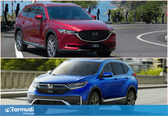 Tư vấn mua xe Honda CR-V với Mazda CX-8