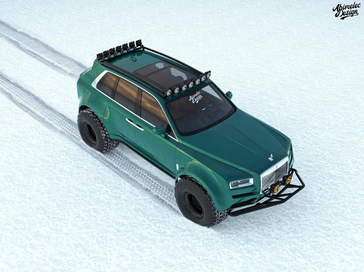 Rolls-Royce Cullinan offroad