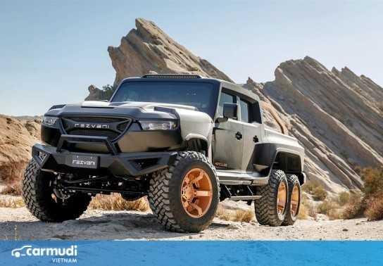 Chúa tể của những chiếc bán tải - Rezvani Hercules 6x6 1300hp ra mắt với khả năng siêu việt