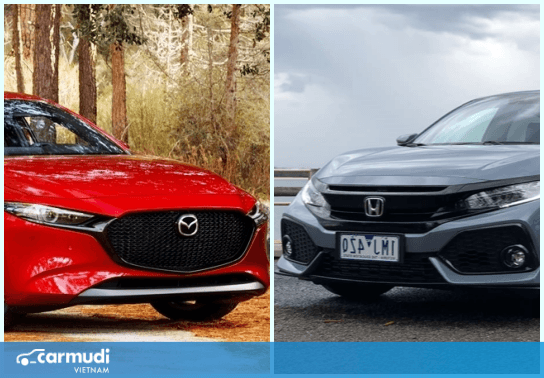 Tư vấn chọn xe tầm 1 tỷ: Mazda 3 Signature hay Honda Civic RS?