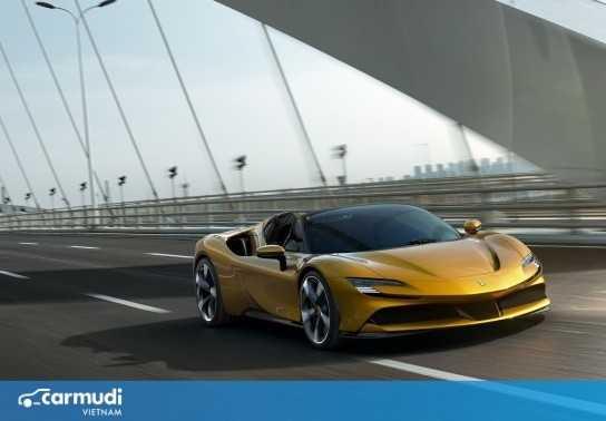 Ferrari SF90 Spider mới với sức mạnh lên đến 986 mã lực