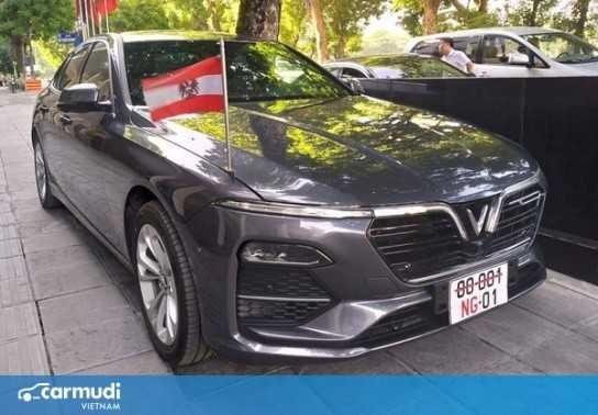 Bất ngờ khi Đại sứ quán Áo chọn VinFast Lux A2.0 làm xe ngoại giao