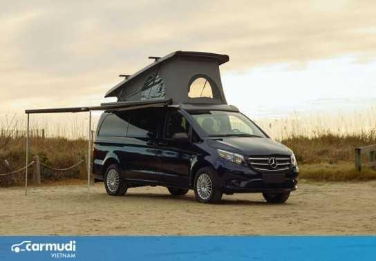 Xe cắm trại Metris Getaway mới của Mercedes vô cùng hiện đại và tiện lợi