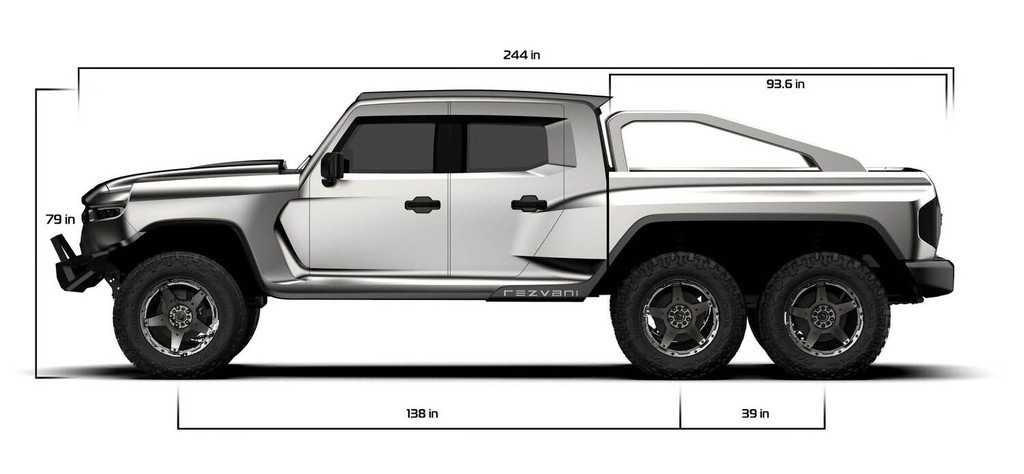 Rezvani Hercules 6x6 1300hp