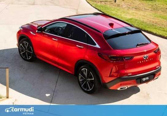 Chiêm ngưỡng kiểu dáng mới đầy thu hút của Infiniti QX55 2022