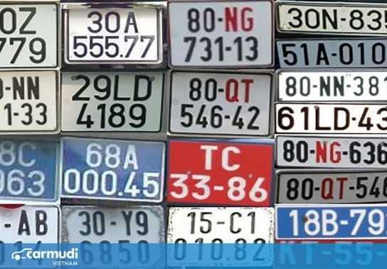 Tìm hiểu về hệ thống ký hiệu biển số xe tại Việt Nam