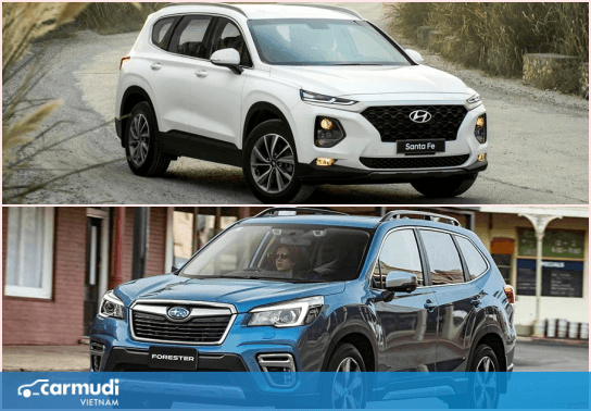 Tư vấn chọn xe: Hyundai SantaFe hay Subaru Forester?