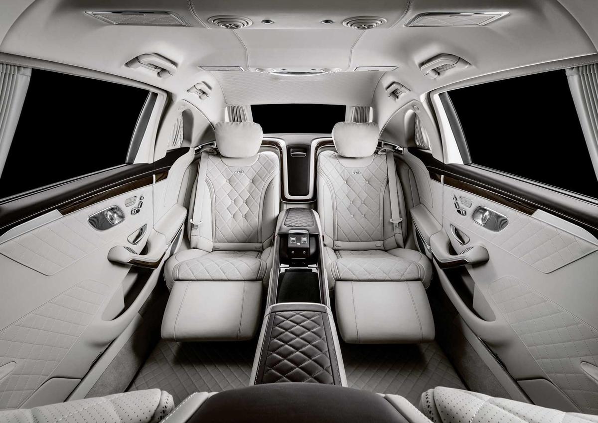Nội thất Mercedes-Maybach S650 Pullman