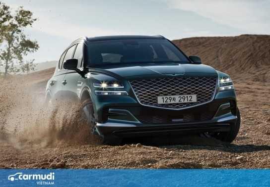 Mẫu xe SUV GV80 của Hyundai chuẩn bị ra mắt tại Mỹ