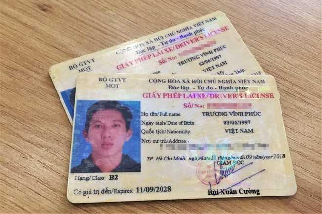 giấy phép lái xe