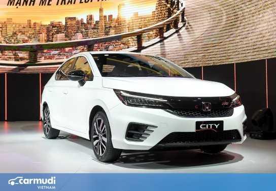 Honda City thế hệ thứ 5 ra mắt tại Việt Nam với giá bán từ 529 triệu đồng