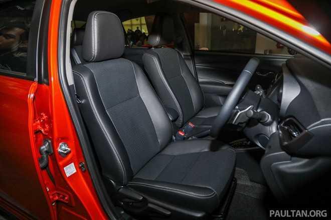 Nội thất Toyota Vios 2021