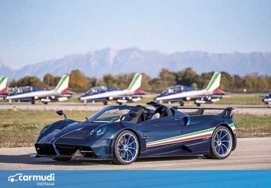 Duy nhất 3 chiếc Pagani Huayra Tricolore trên thế giới, giá gần 7 triệu USD mỗi chiếc
